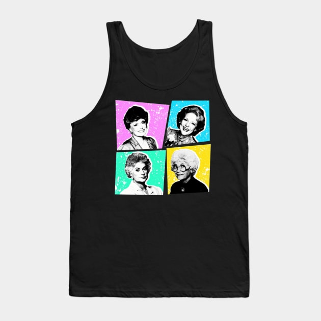 The Golden Girls Spinoffs Tank Top by Beard Art eye